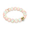 Peach | Gold | Mermaid Glass Statement Bracelet